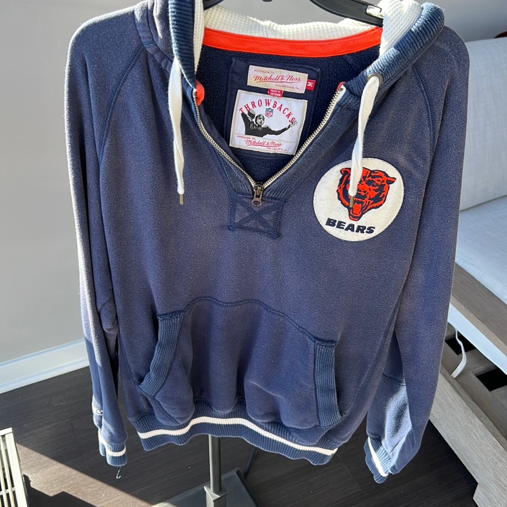 Chicago Bears Throwback Sweatshirt with a hoodie